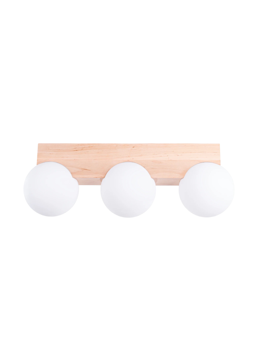 
Design Deckenlampe „Bulbo“ 3-flammig