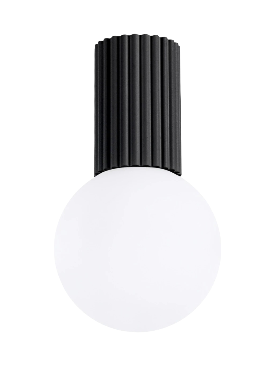 
Design Deckenlampe „Halo“ - Schwarz