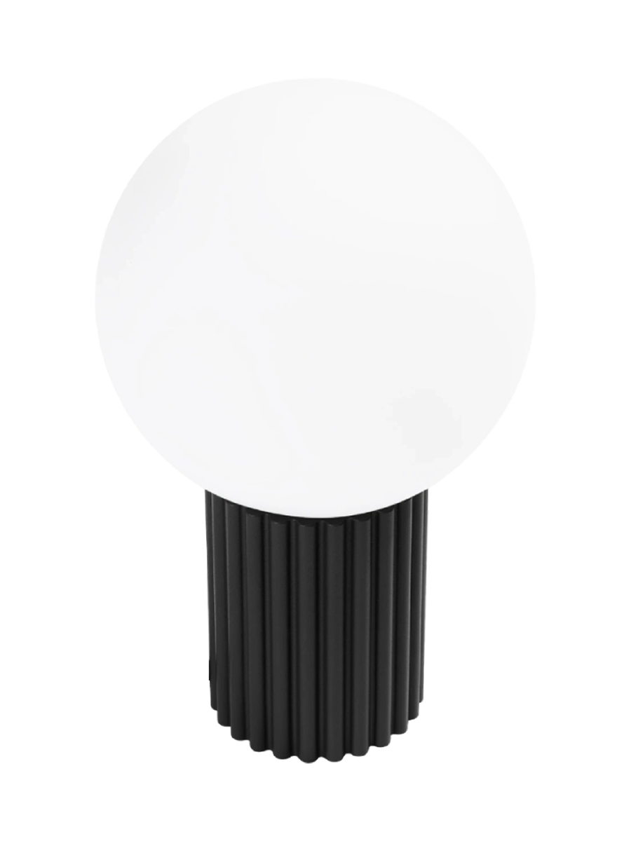 
Lampada da tavolo di design «Halo» - Nero