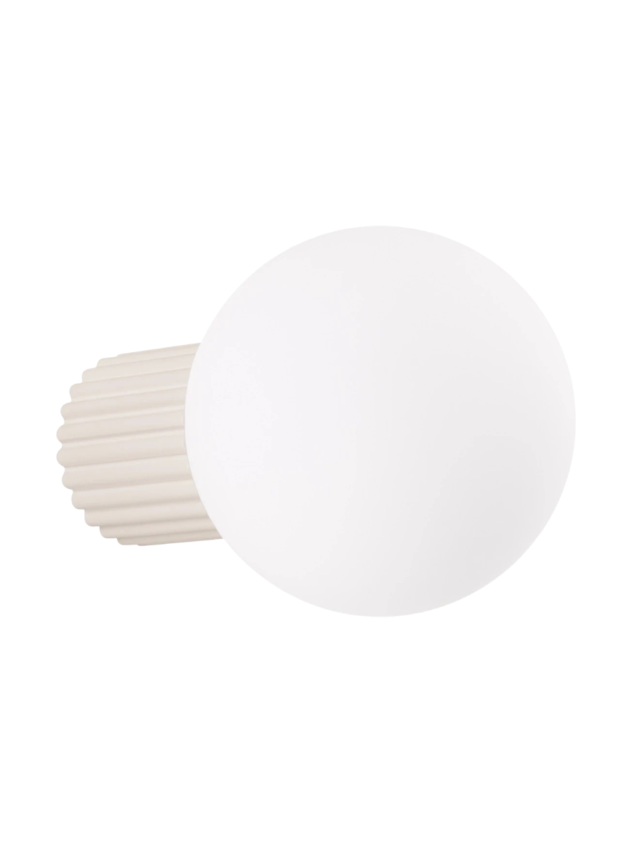 
Design Wand- & Badlampe „Halo“ - Beige