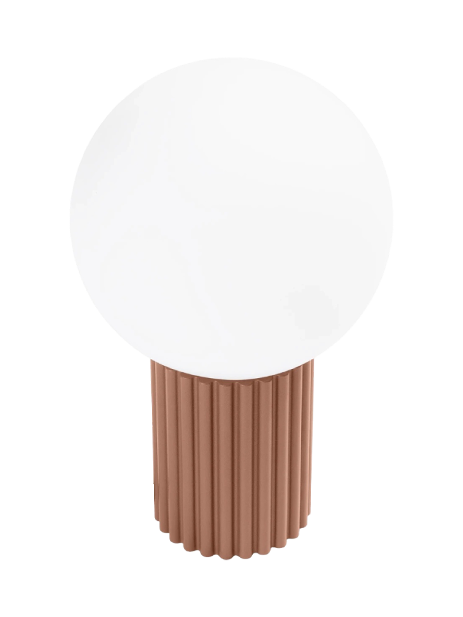 
Lampada da tavolo di design «Halo» - Mokka
