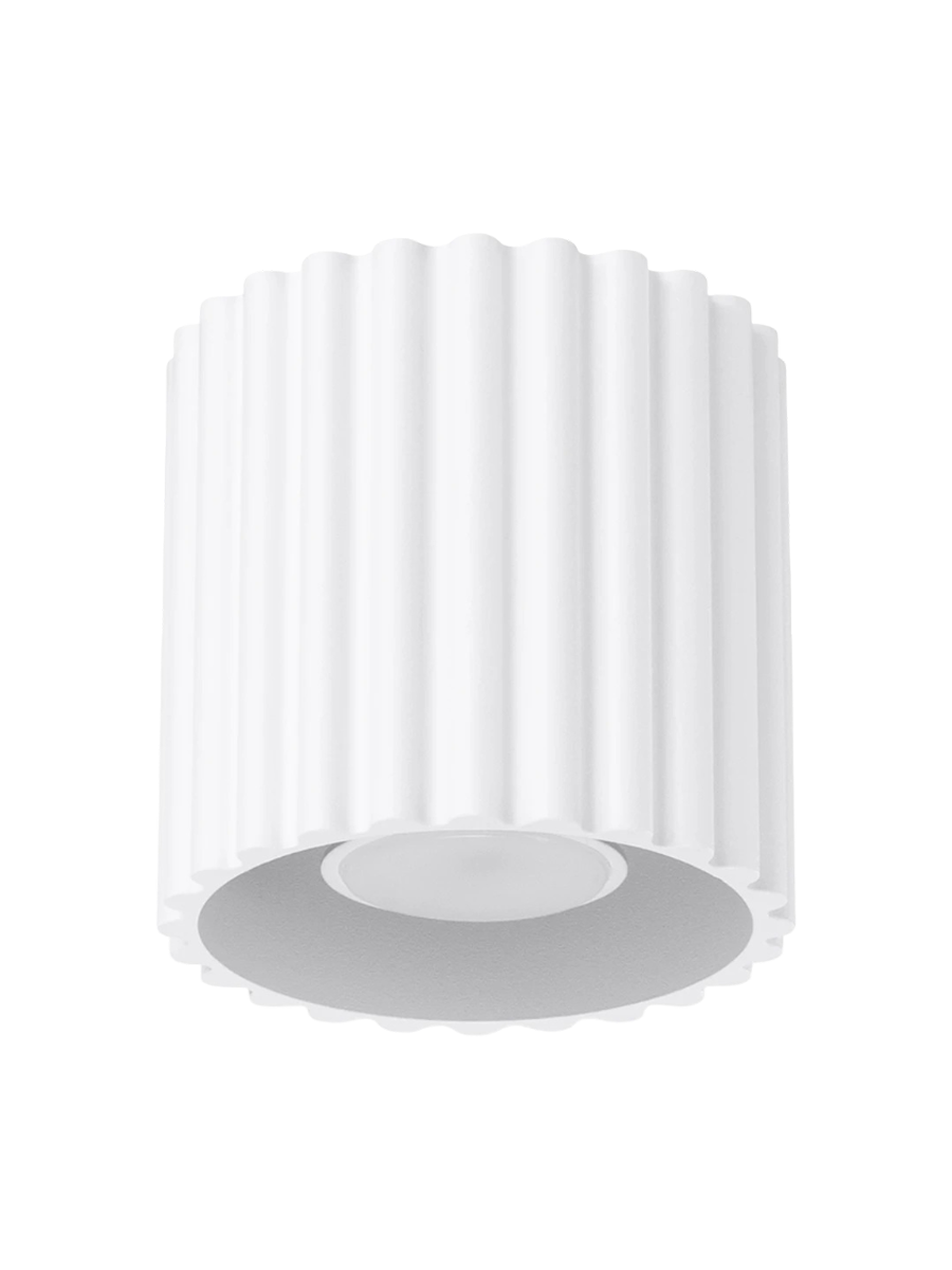 
Designer Ceiling Light "Aura II" 1-bulb - White