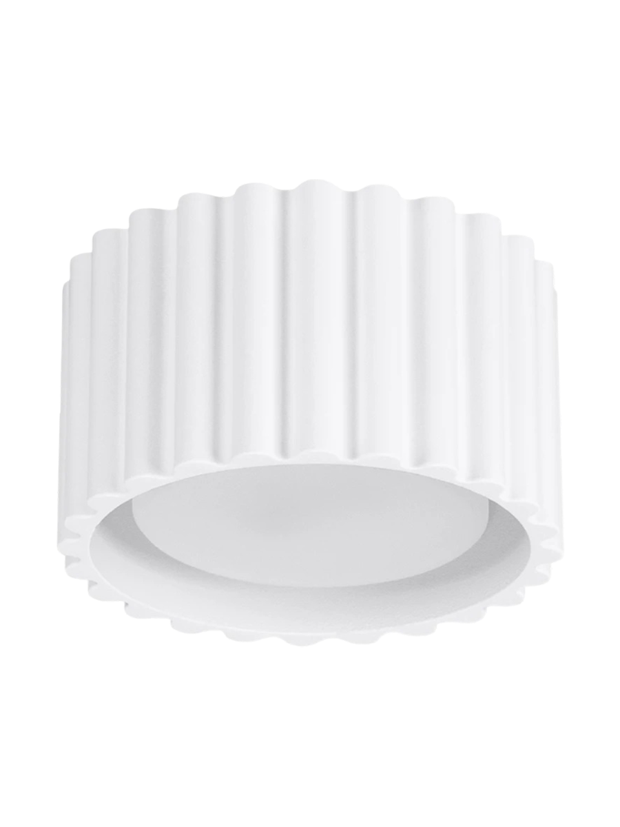 
Designer Ceiling Lamp "Aura" 1-bulb - White