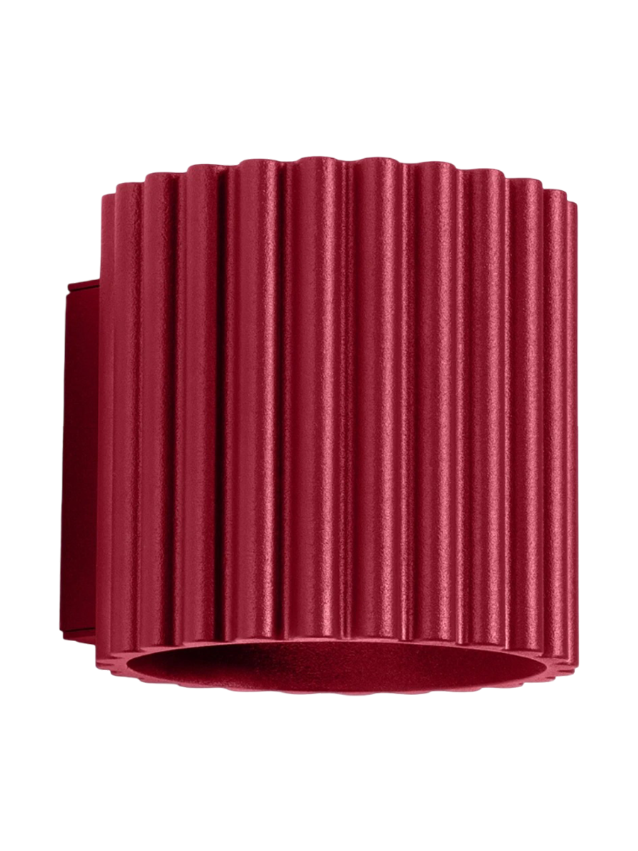 
"Aura" Designer Wall Lamp - Burgundy