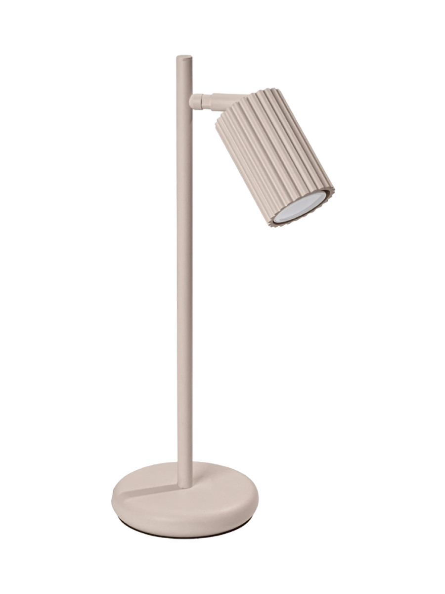 
Lampe de table design « Karbon » - Taupe