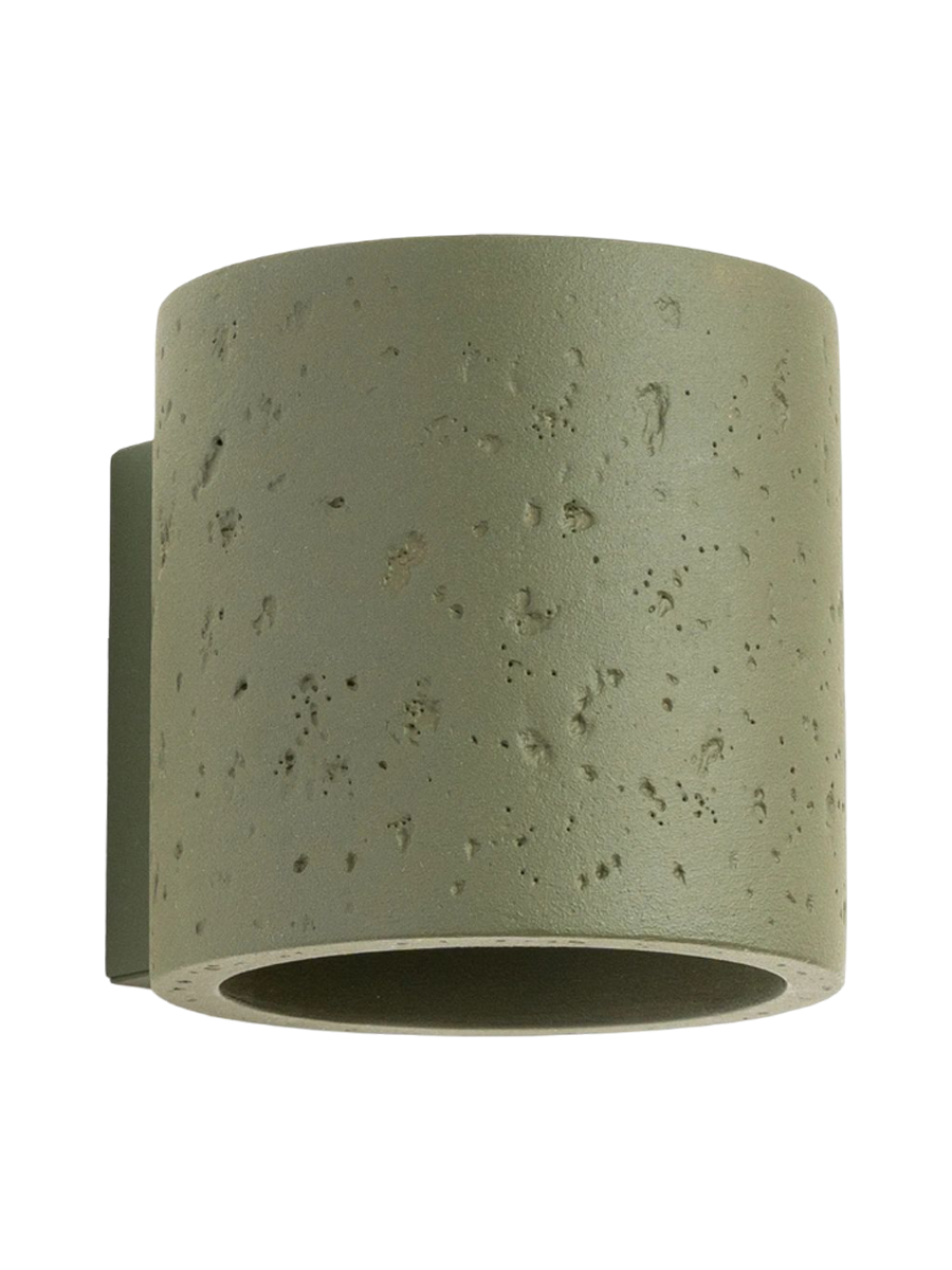 
Design Wandlampe „Orbis“ - Olivgrün