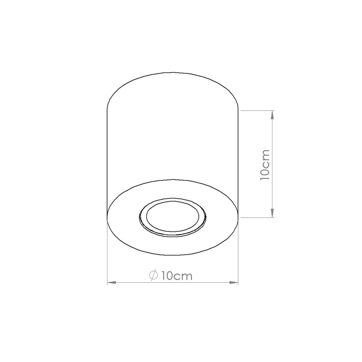 
Design Deckenlampe „Orbis“ - Beige