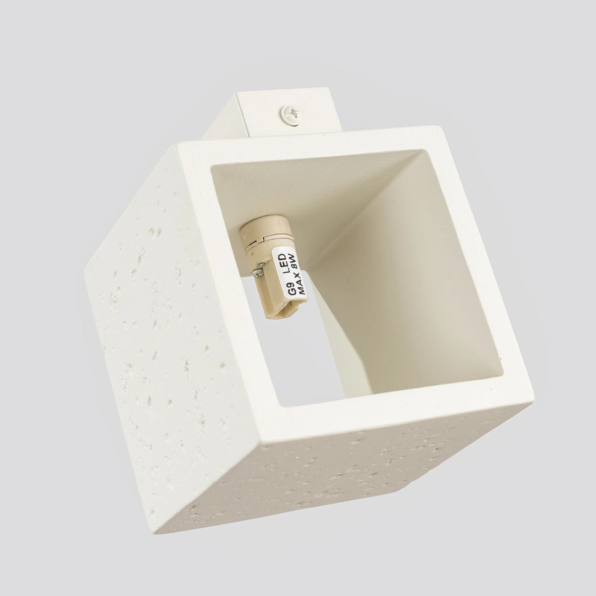
Design Wandlampe „Quad“ - Beige