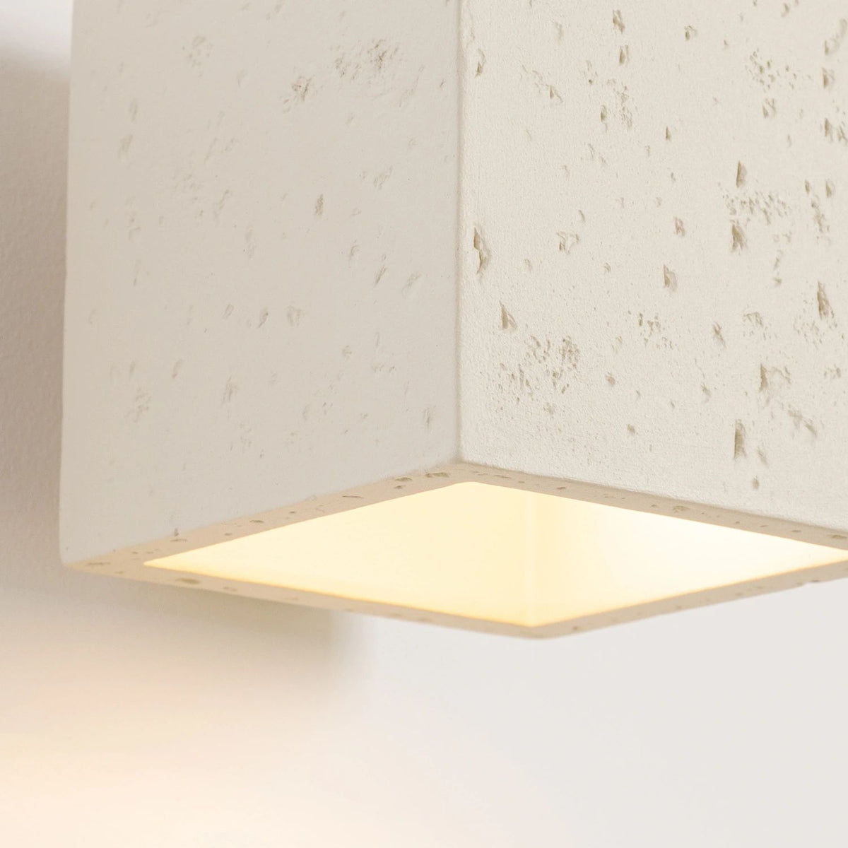 
Design Wandlampe „Quad“ - Beige