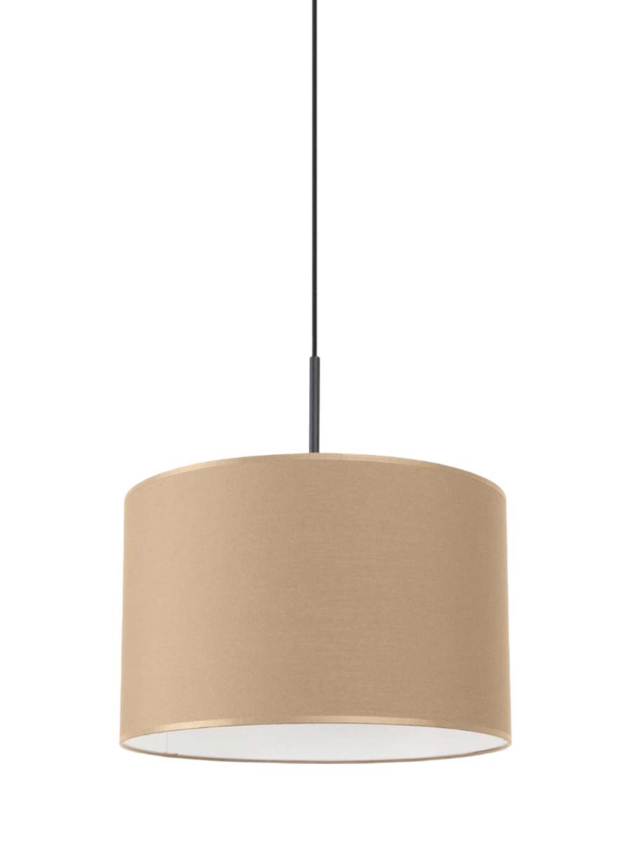 
Design Pendellampe „Nevia“ - Taupe/Schwarz