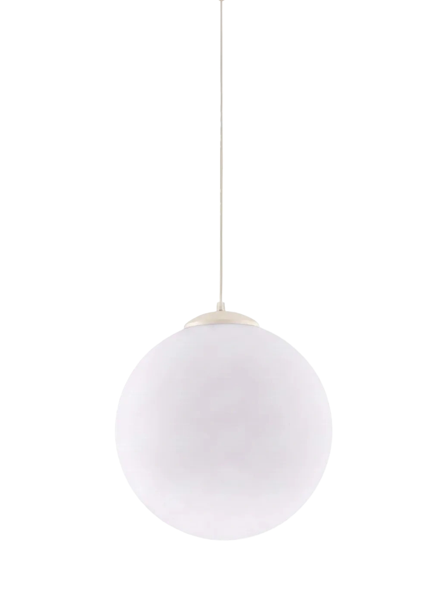 
Design Pendellampe „Ugo“ Ø 40 cm - Weiss / Gold