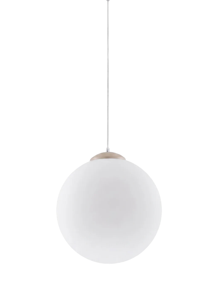 
Design Pendellampe „Ugo“ Ø 40 cm - Weiss / Gold
