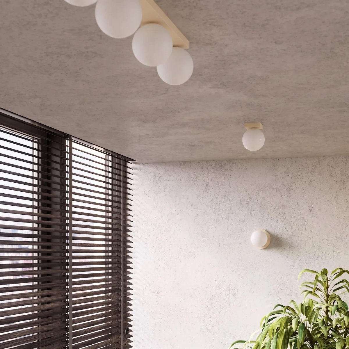 
Lampada da parete di design «Yoli» - Beige