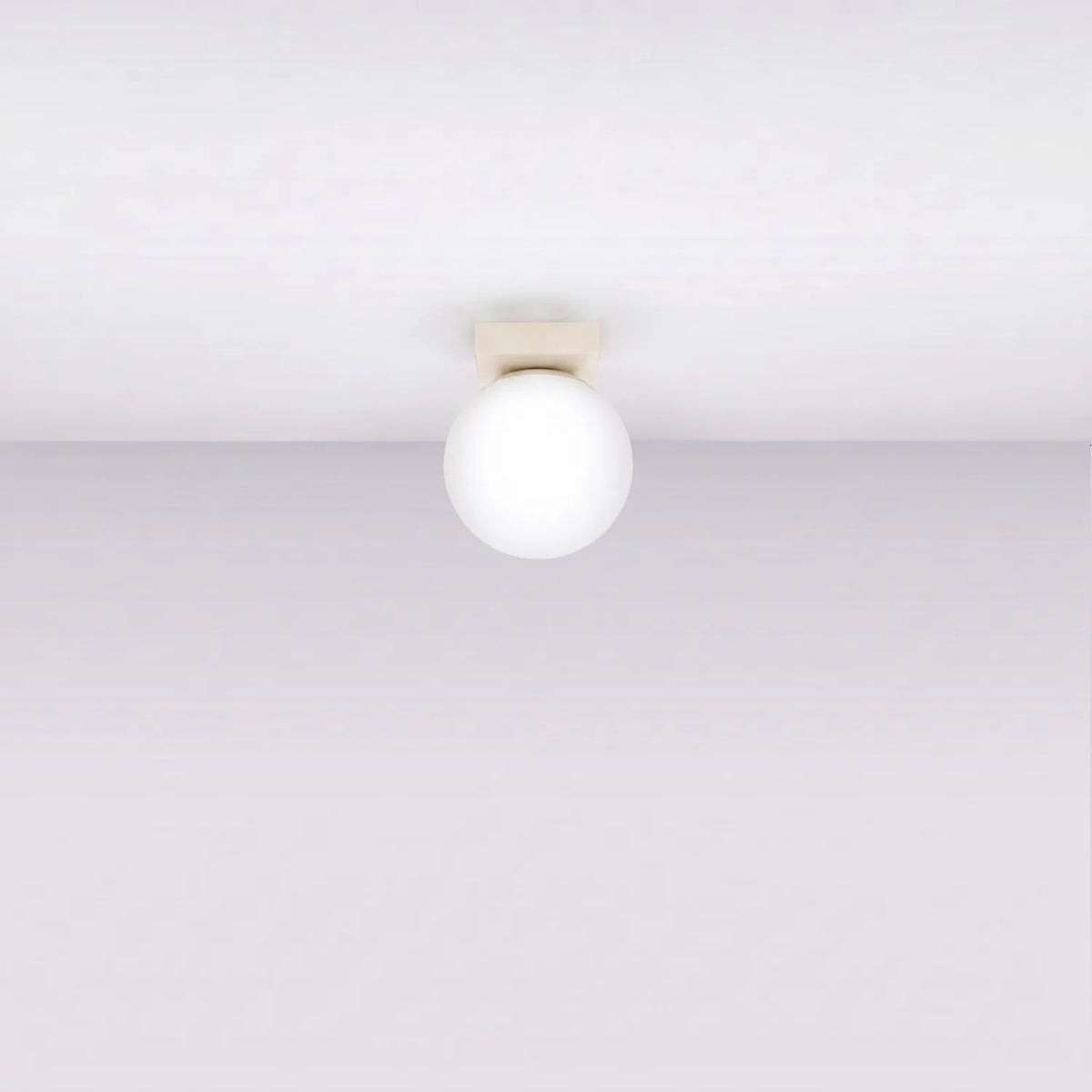 
Design Deckenlampe „Yoli“ 1-flammig - Beige