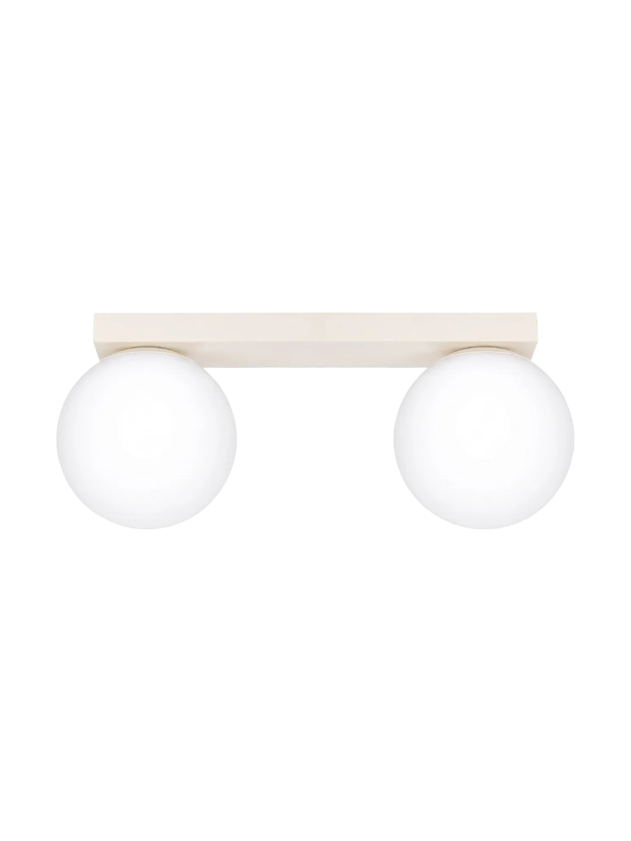 
Design Deckenlampe „Yoli“ 2-flammig - Olivgrün