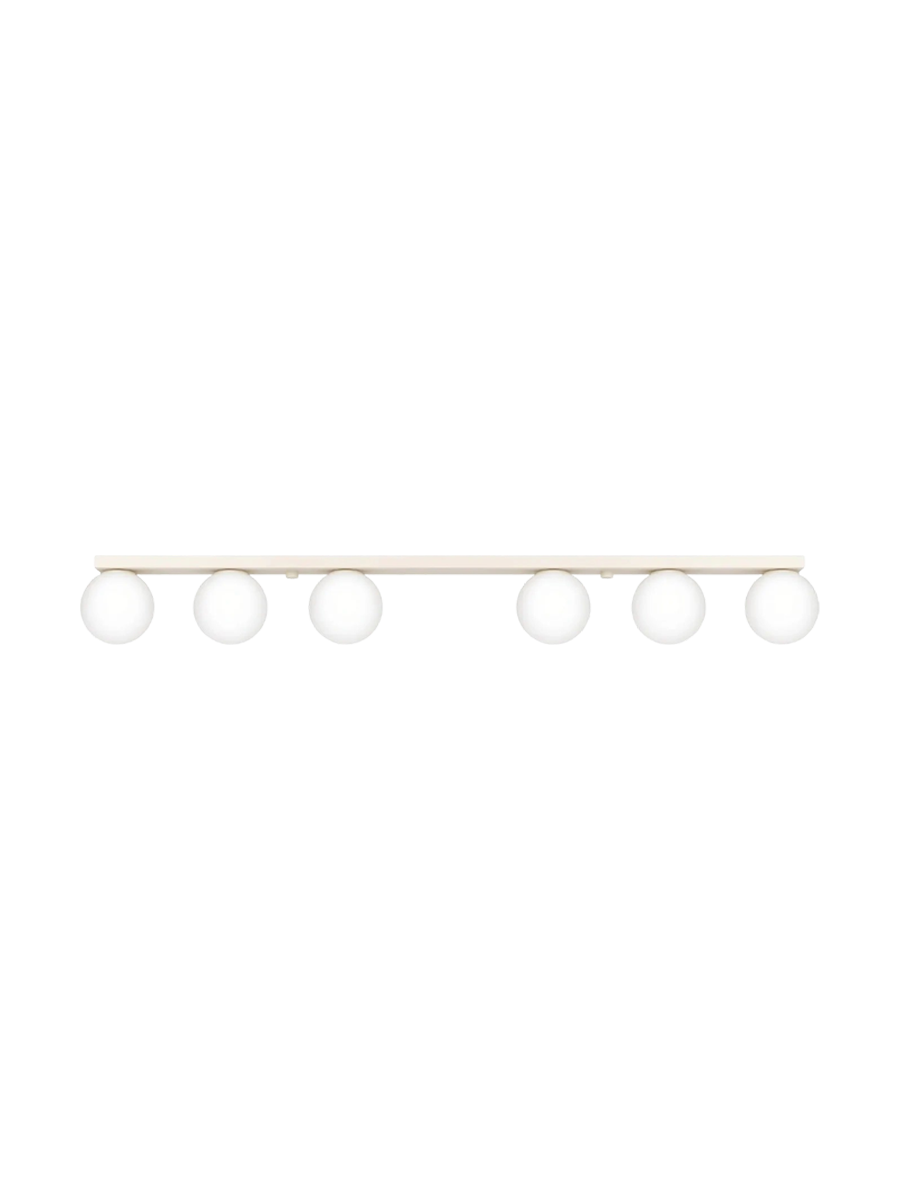
Lampada da soffitto di design «Yoli» a 6 luci - Beige