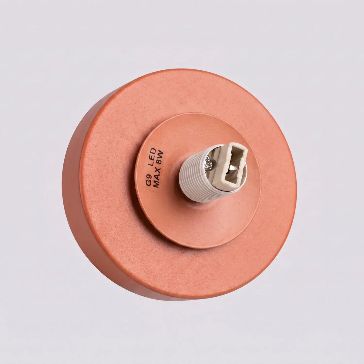
Lampada da parete di design «Yoli» - Rosso ocra