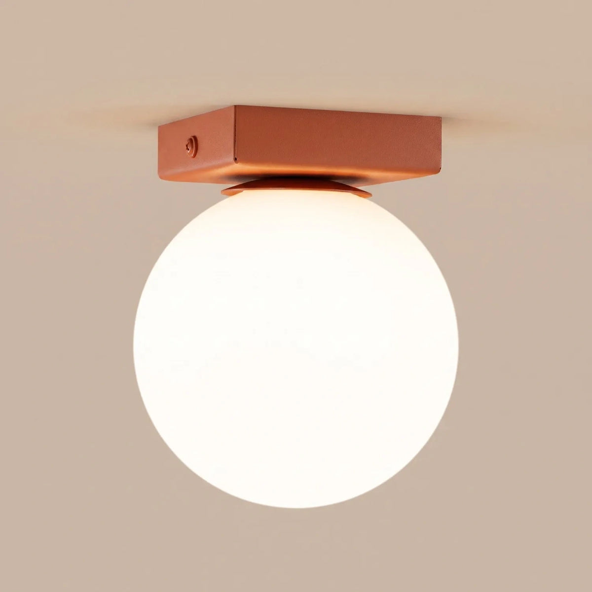 
Design Deckenlampe „Yoli“ 1-flammig - Ockerrot