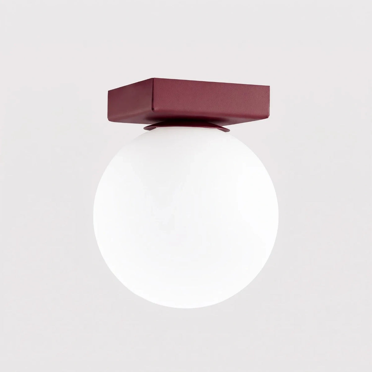 
Design Deckenlampe „Yoli“ 1-flammig - Burgundrot