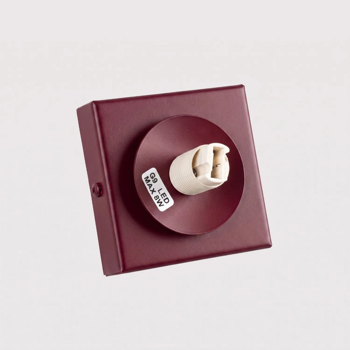 
Design Deckenlampe „Yoli“ 1-flammig - Burgundrot