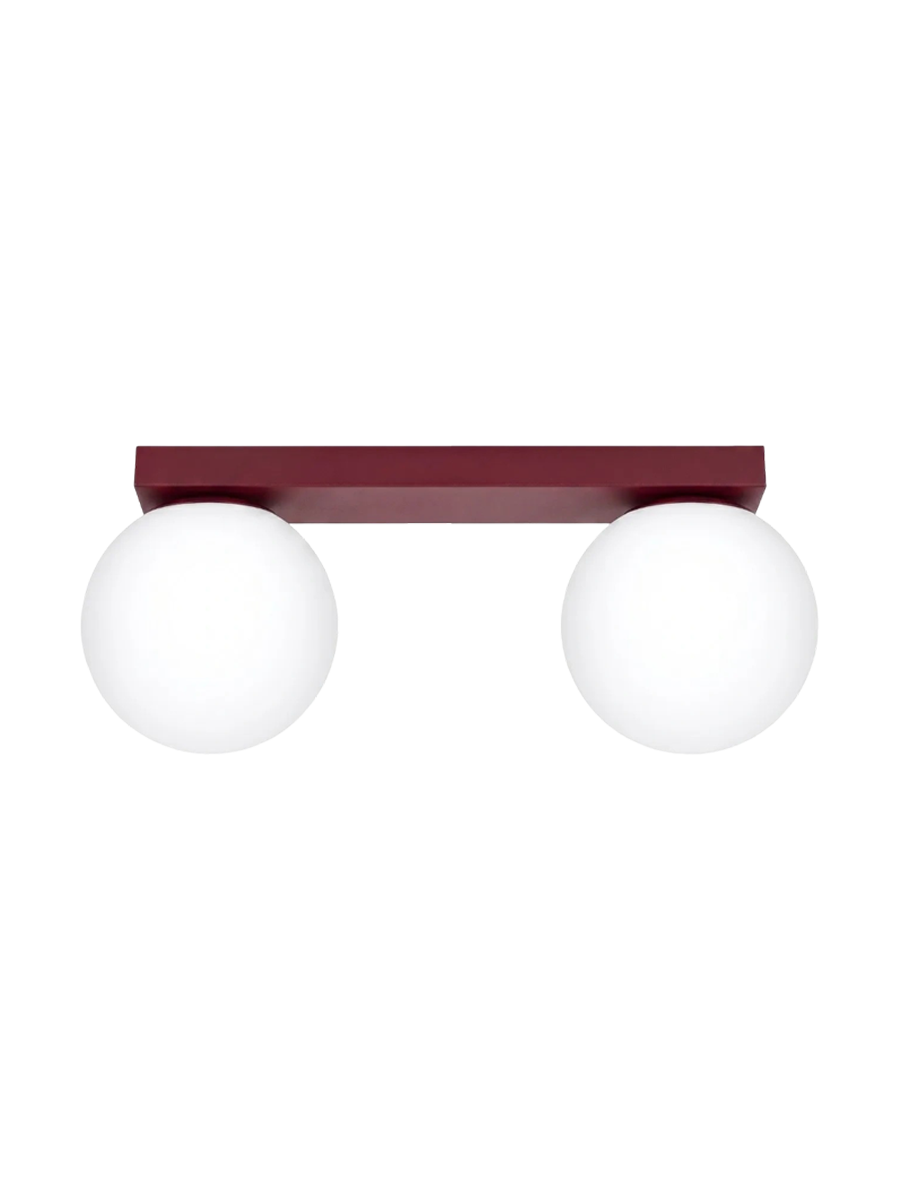 
Design Deckenlampe „Yoli“ 2-flammig - Olivgrün