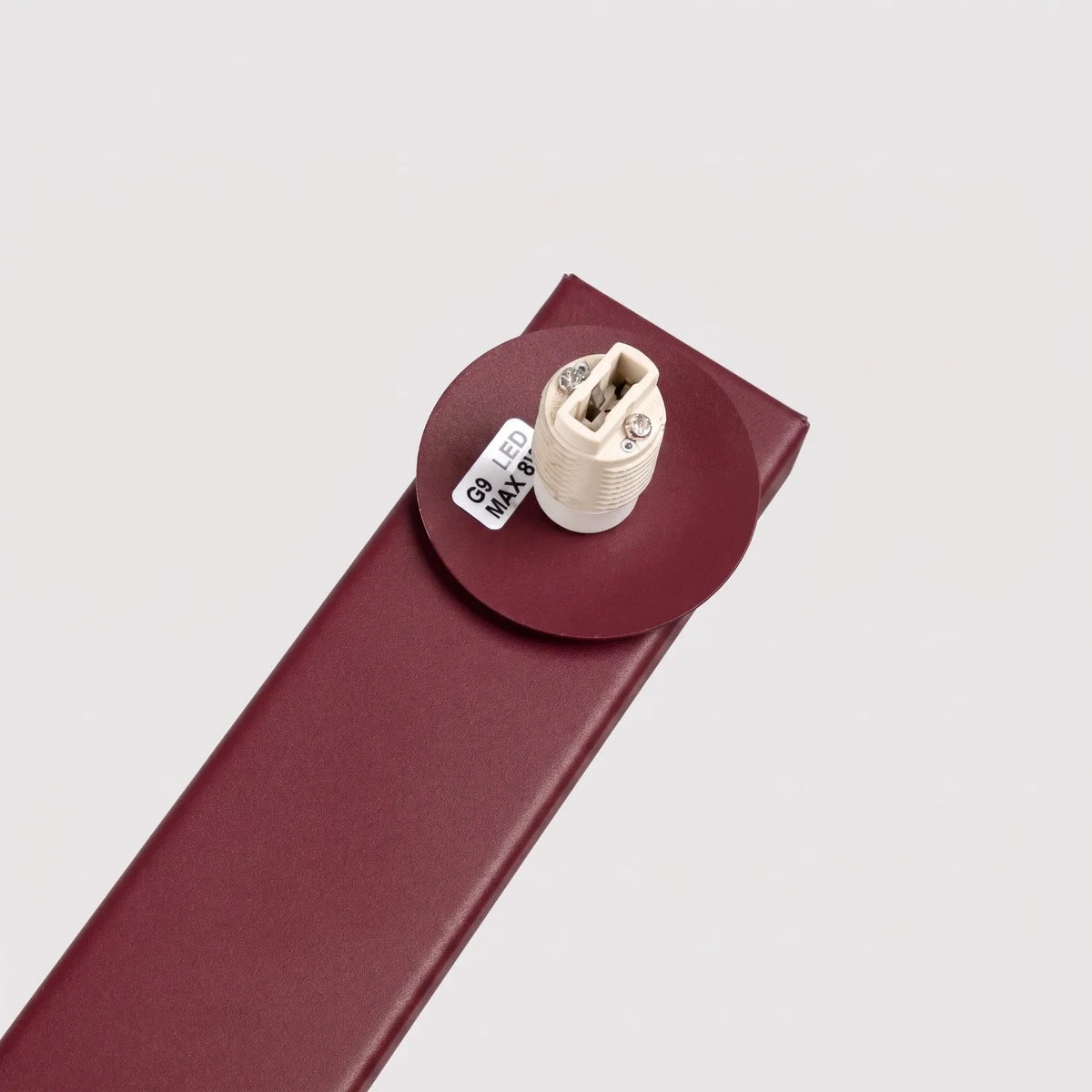 
Design Deckenlampe „Yoli“ 2-flammig - Burgundrot