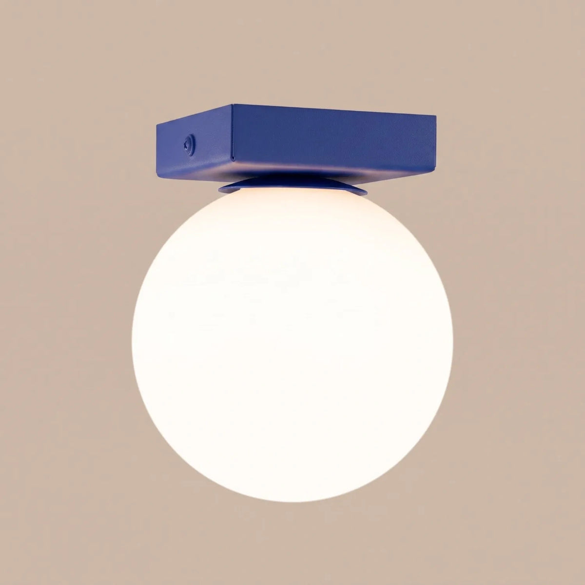 
"Yoli" Designer Ceiling Light, 1-bulb - Ultramarine