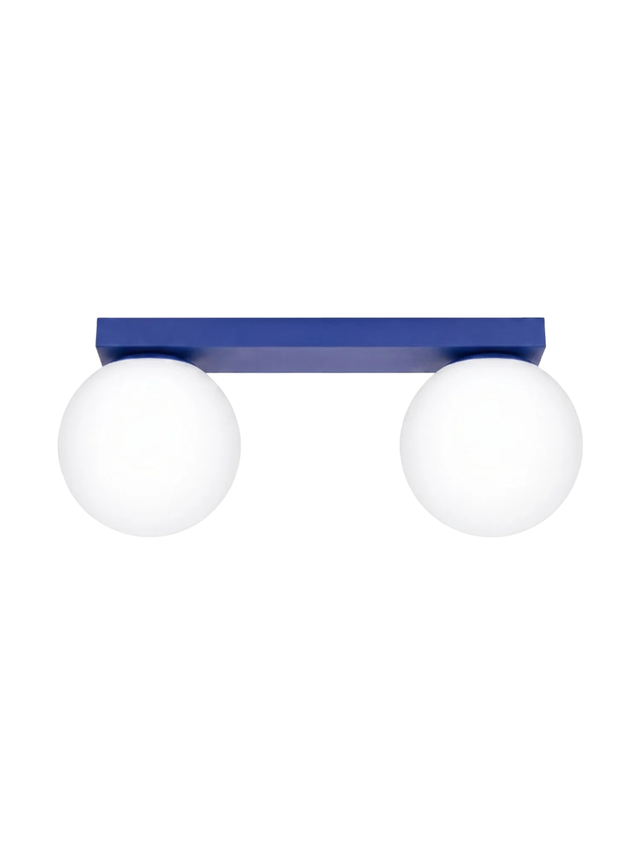 
Design Deckenlampe „Yoli“ 2-flammig - Ultramarine