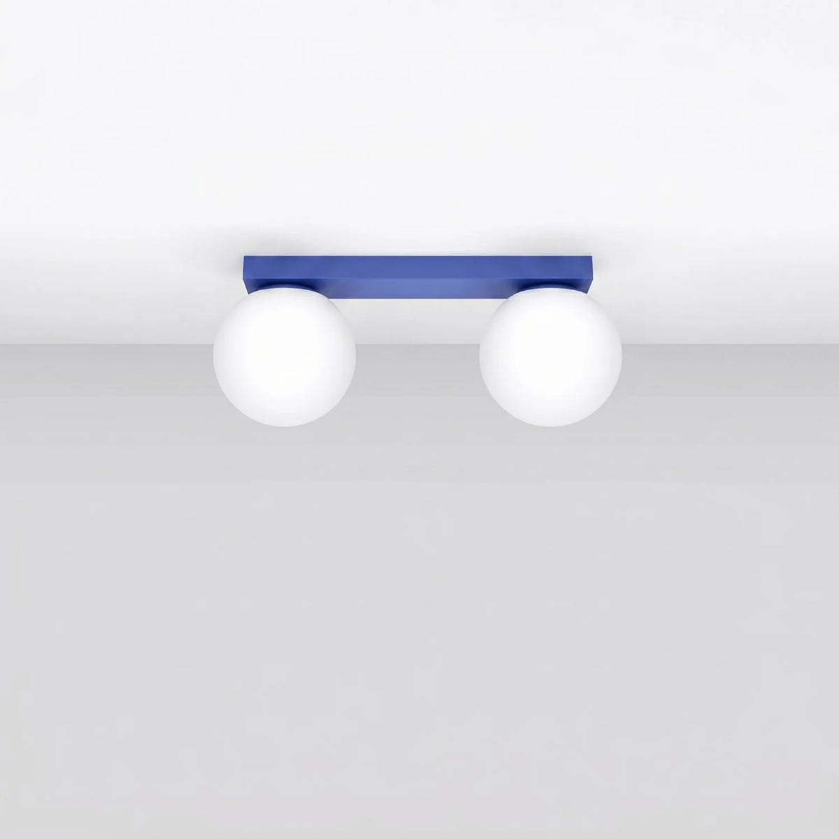 
Design Deckenlampe „Yoli“ 2-flammig - Ultramarine