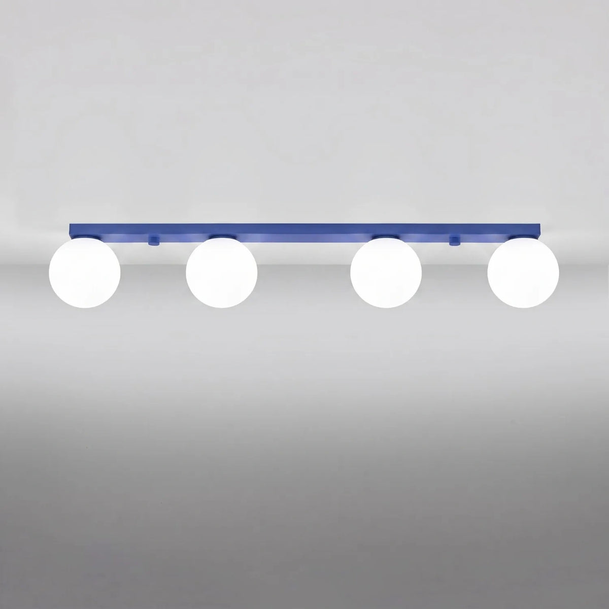 
Lampada da soffitto di design «Yoli» a 4 luci - Ultramarino