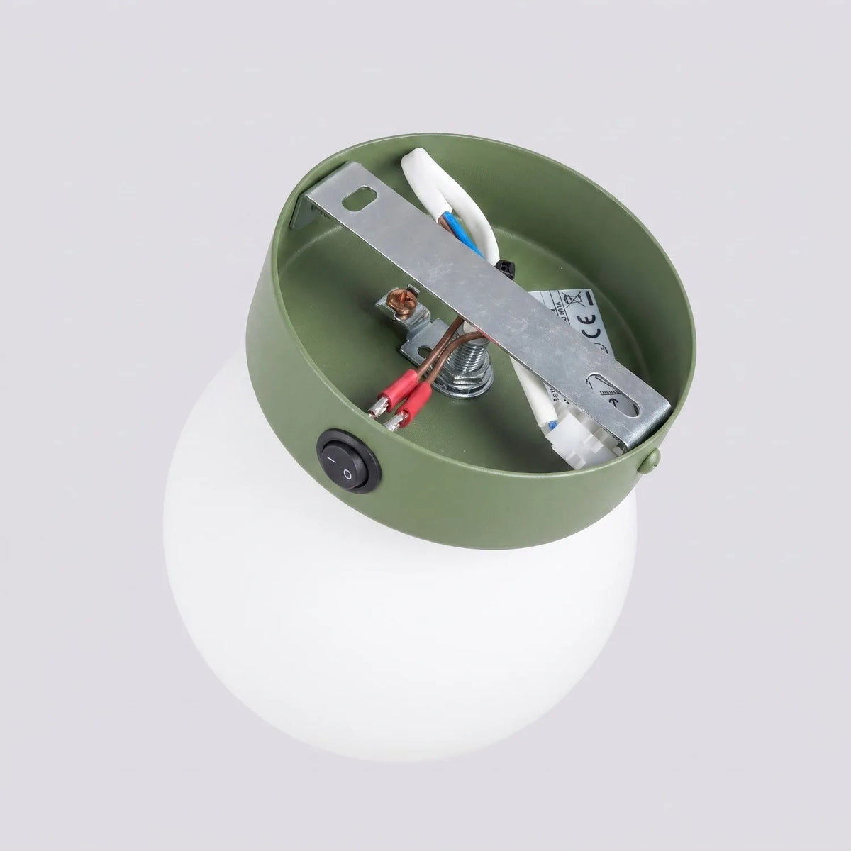 
Lampada da parete di design «Yoli» - Verde oliva