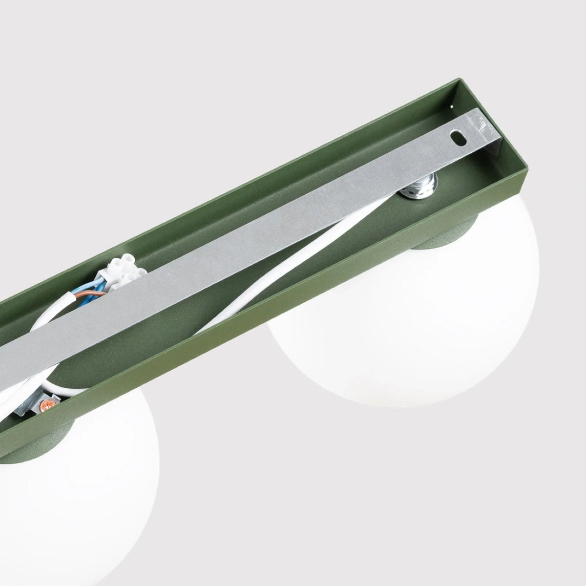 
Design Deckenlampe „Yoli“ 2-flammig - Olivgrün