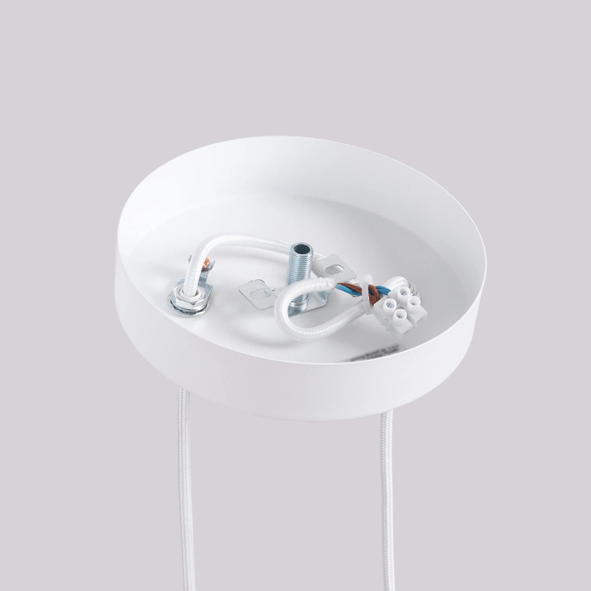
Design Pendellampe „Arche“ - 2-flammig - Weiss