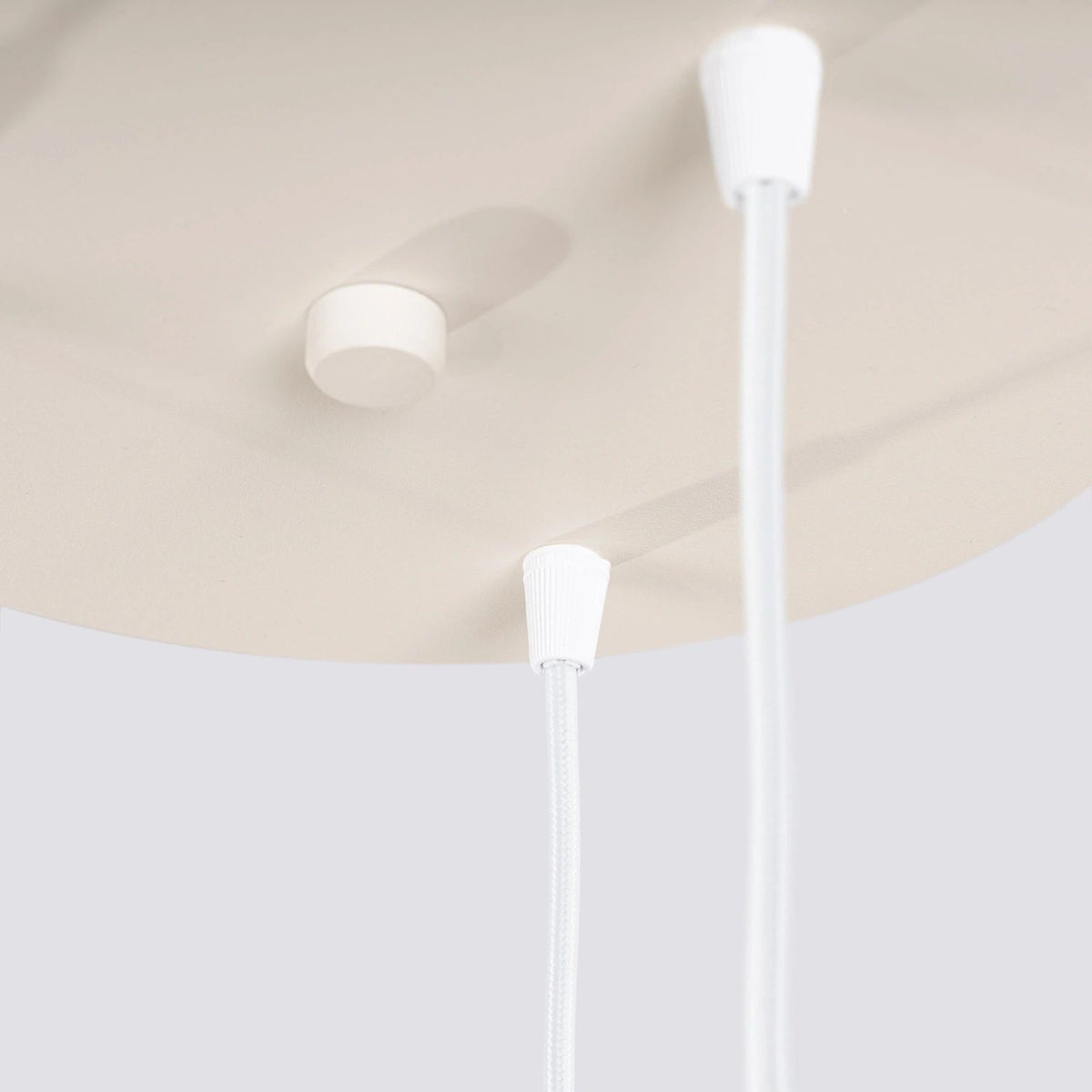 
Lampada a sospensione di design „Estria“ a 3 luci - Beige