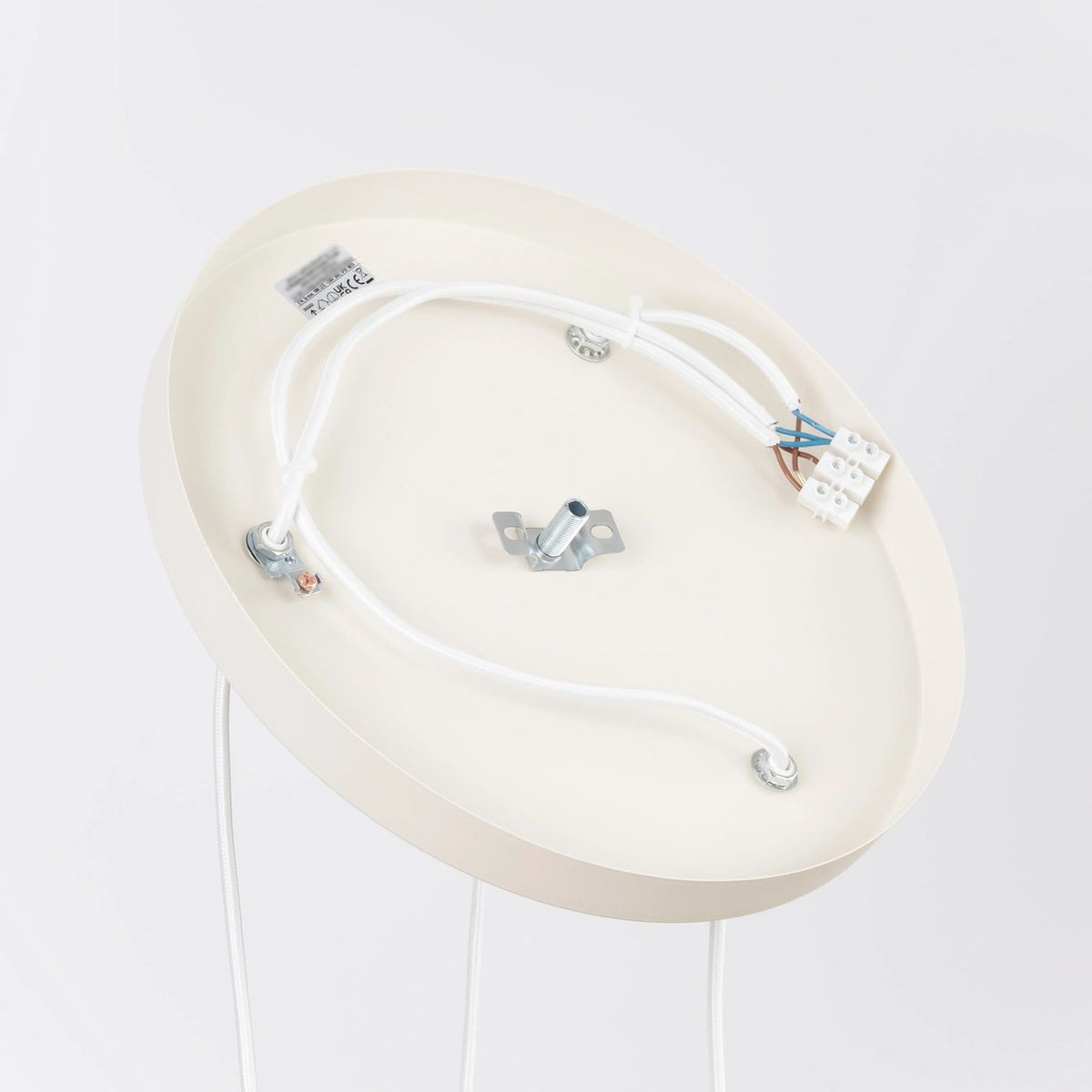 
Lampada a sospensione di design „Estria“ a 3 luci - Beige