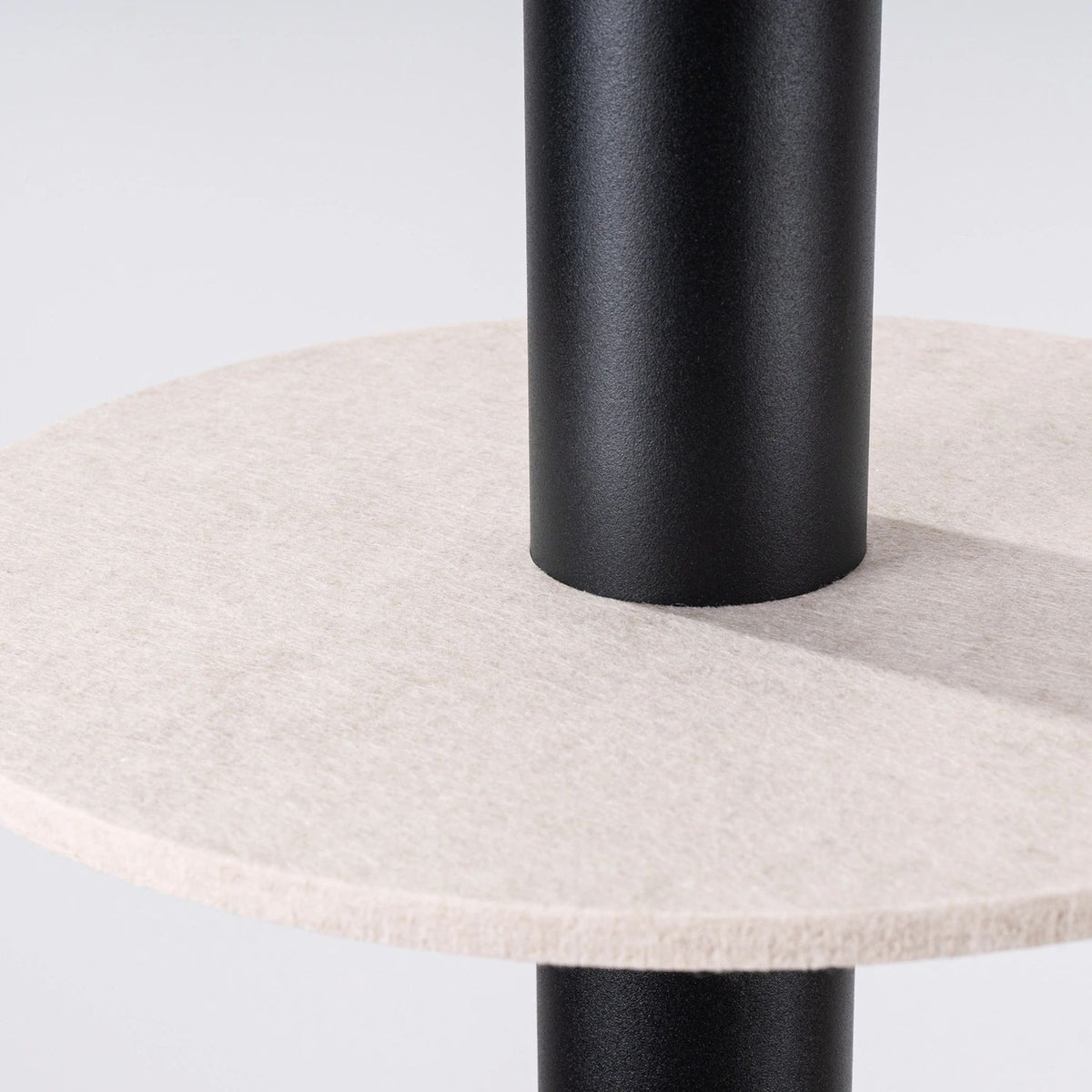 
Lampada a sospensione di design „Pelta“ a 1 luce - Beige/Nero