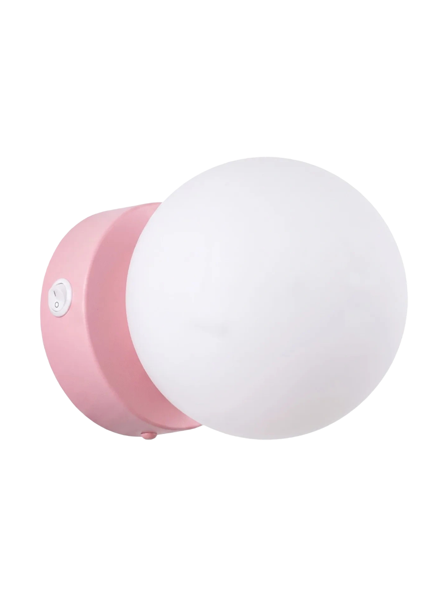 
Lampada da parete di design «Yoli» - Rosa
