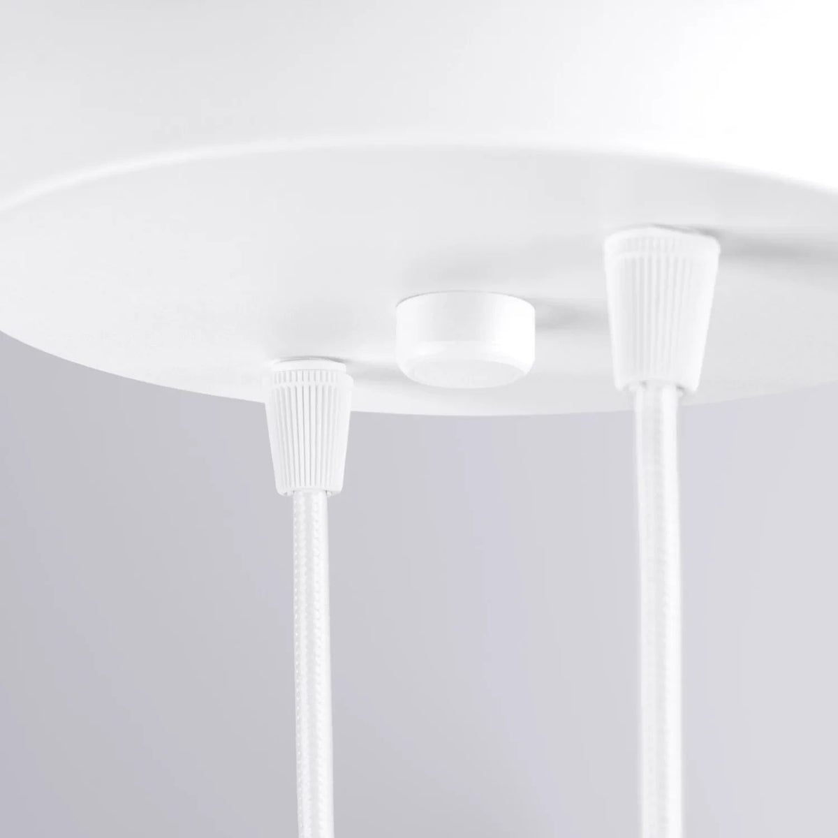 
Design Pendellampe „Halo“, 2-flammig - Weiss