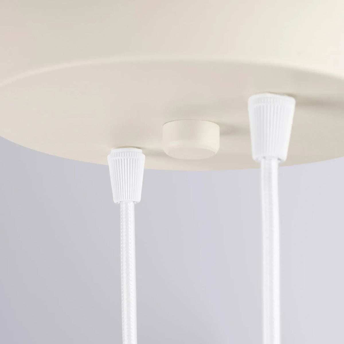 
Lampada a sospensione di design «Halo» a 2 luci - Beige