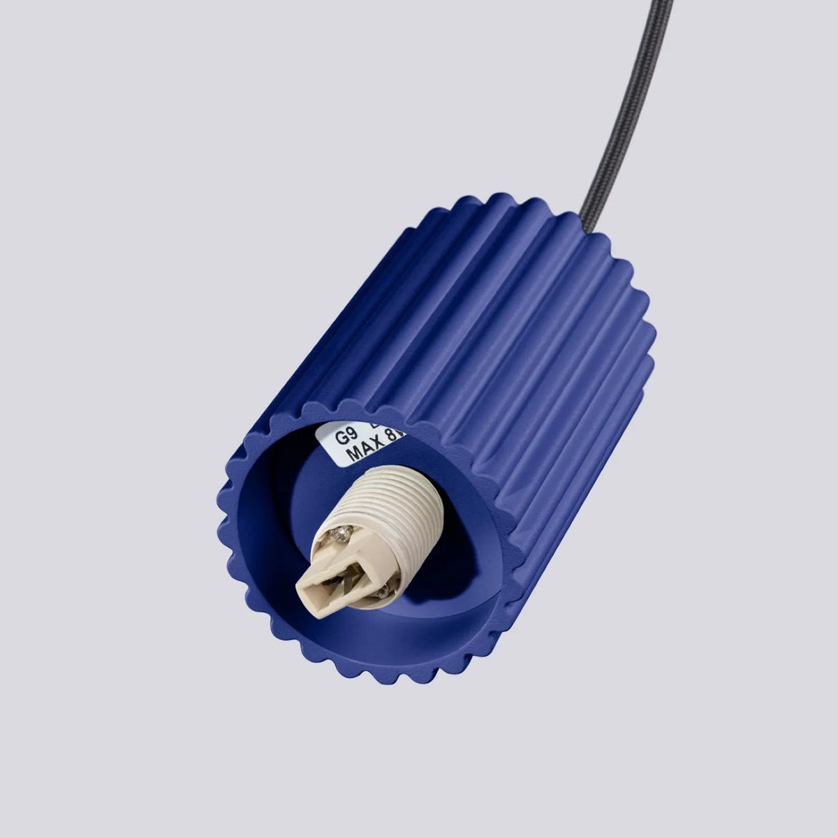 
Design Pendellampe „Halo“, 2-flammig - Ultramarine