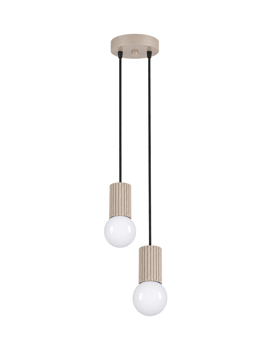 
Design Pendellampe „Halo“, 2-flammig - Ultramarine