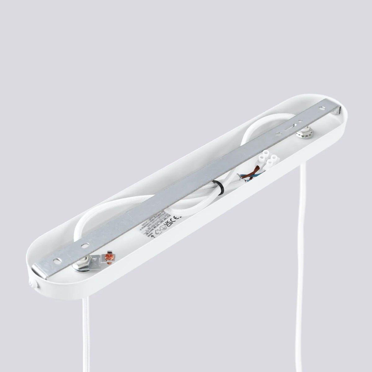 
Design Pendellampe „Halo II“, 2-flammig - Weiss