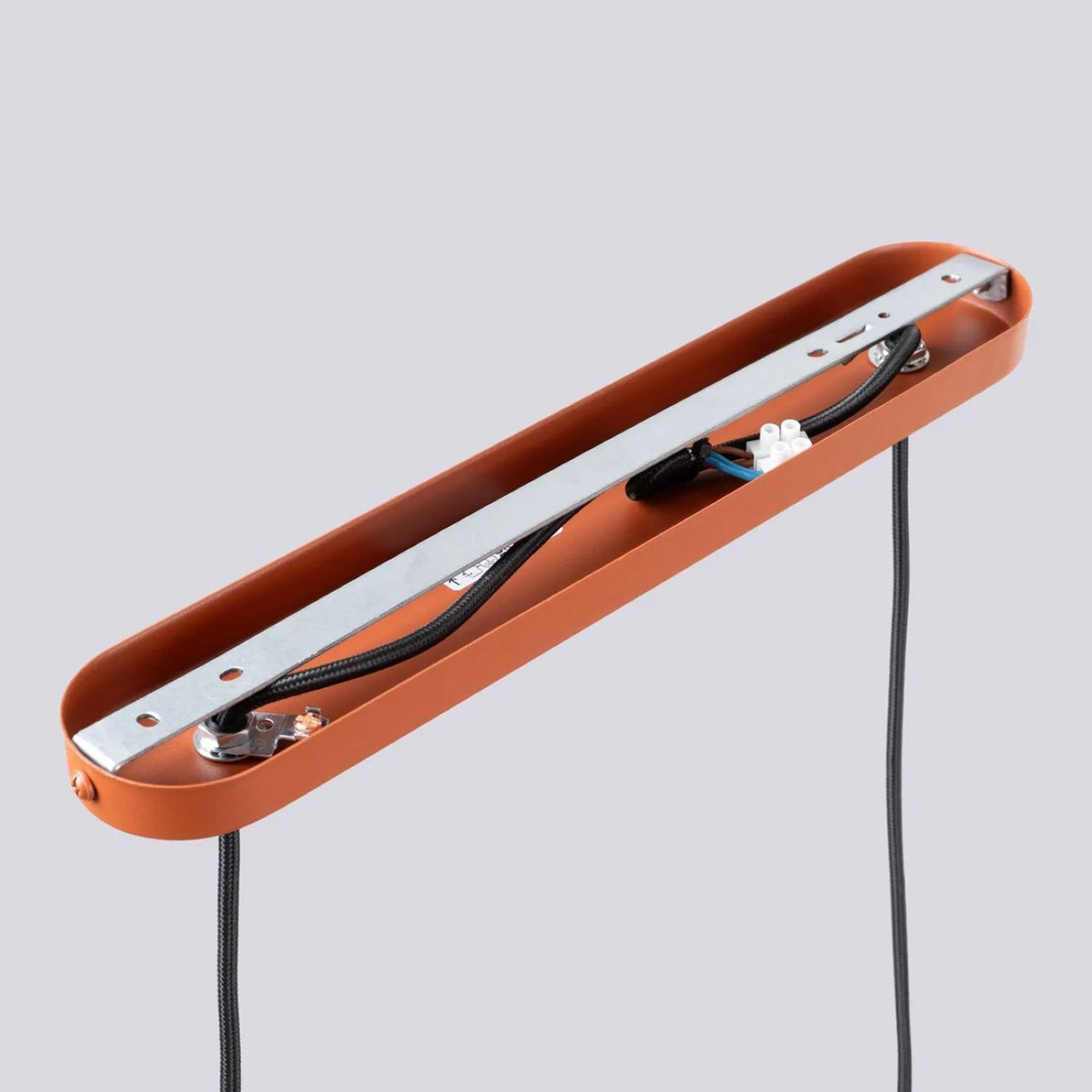 
Design Pendellampe „Halo II“, 2-flammig - Ockerrot