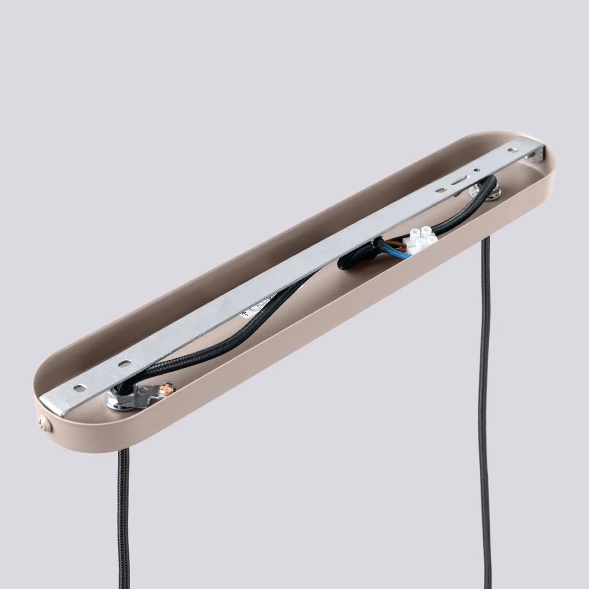 
Design Pendellampe „Halo II“, 2-flammig - Taupe