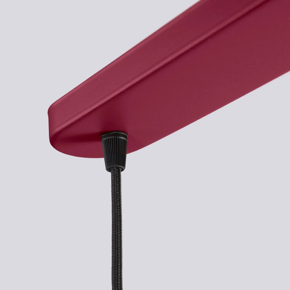 
Design Pendellampe „Halo II“, 2-flammig - Burgundrot