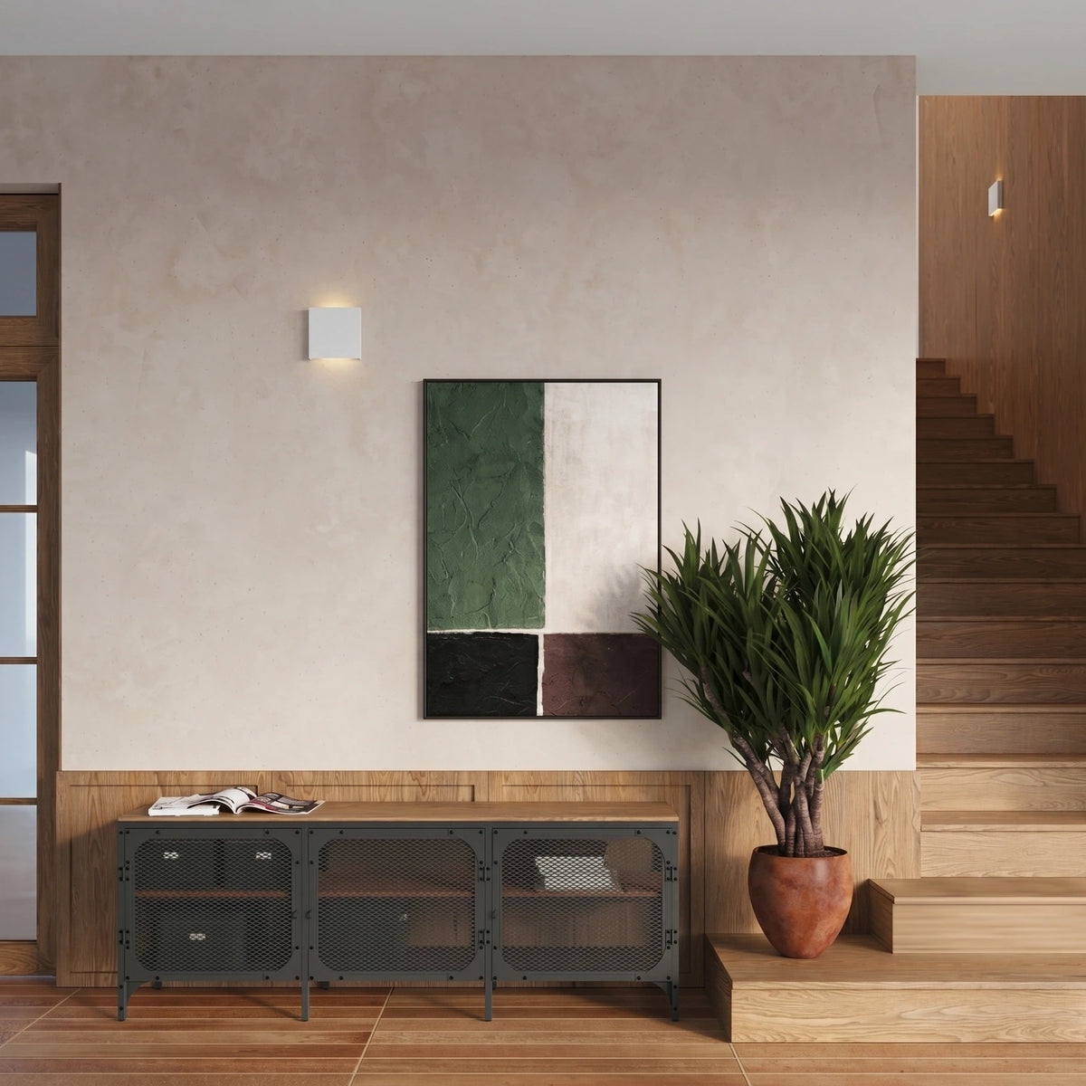 
Design Wandlampe „Vanta“ - Weiss