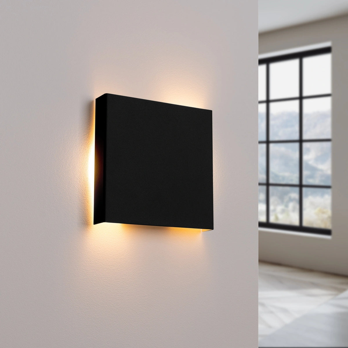 
Design Wandlampe „Vanta“ - Schwarz