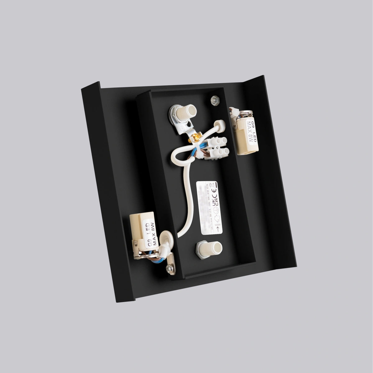 
Design Wandlampe „Vanta“ - Schwarz