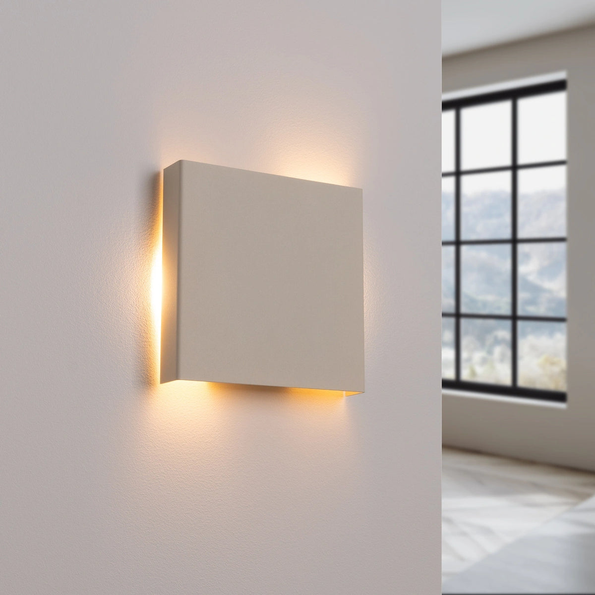 
Design Wandlampe „Vanta“ - Beige