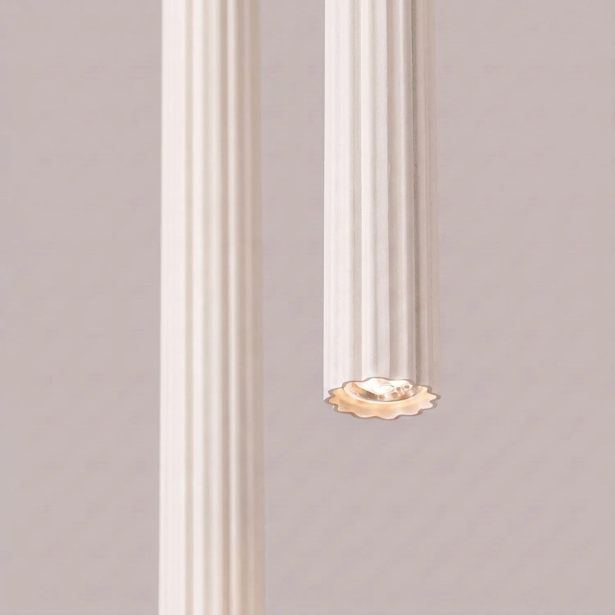 
Design Pendellampe „Arche“ - 2-flammig - Beige